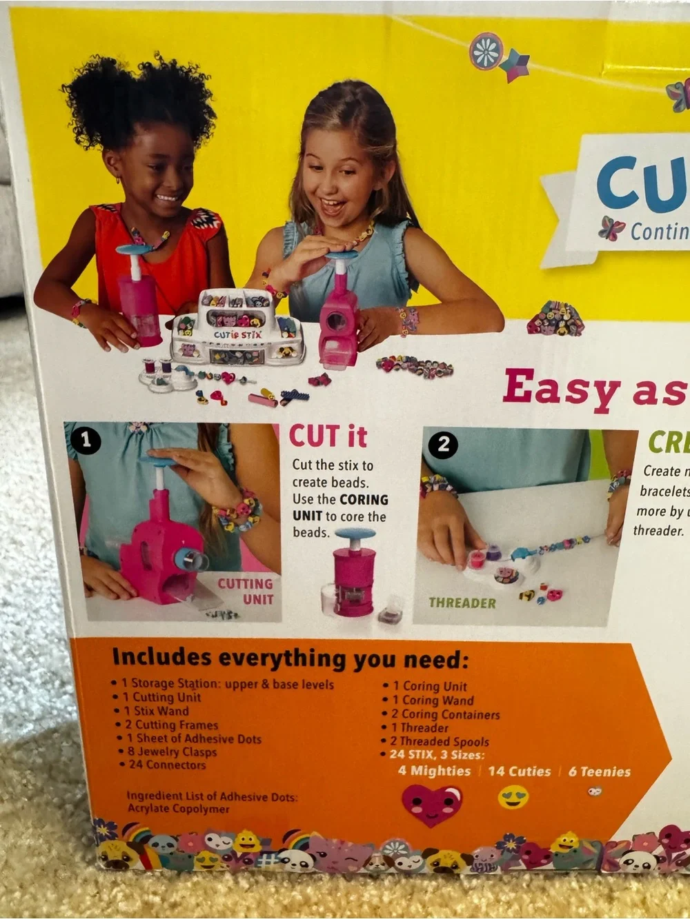 NWT - Cut & Create Station - Pink Craft Kit for Kids